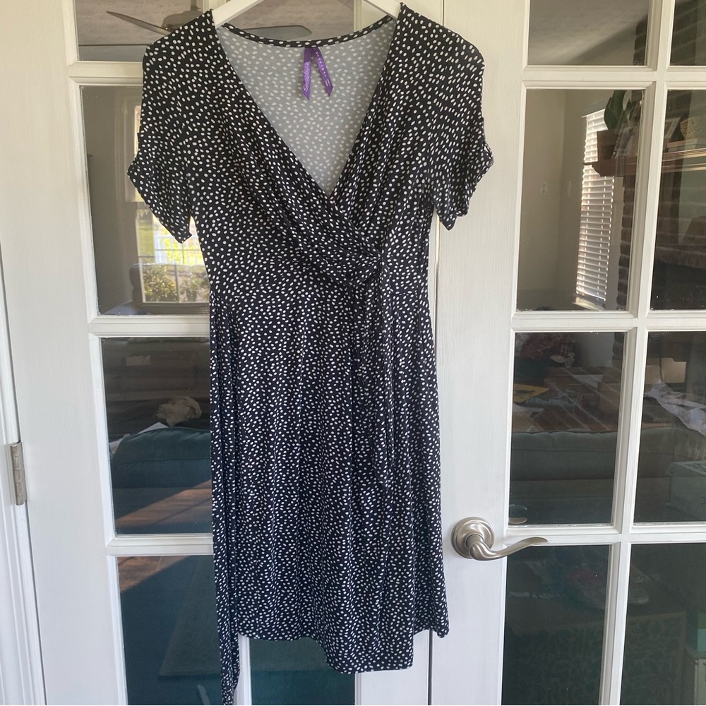 Seraphine Maternity Nursing Dress 4 Polka Dot